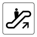Escalator Up SVG Icon